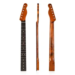 Rosewood Fingerboard for Telecaster, Roasted Maple Guitar Neck, 22 Frets, 22.5 Inch，Exquisite products