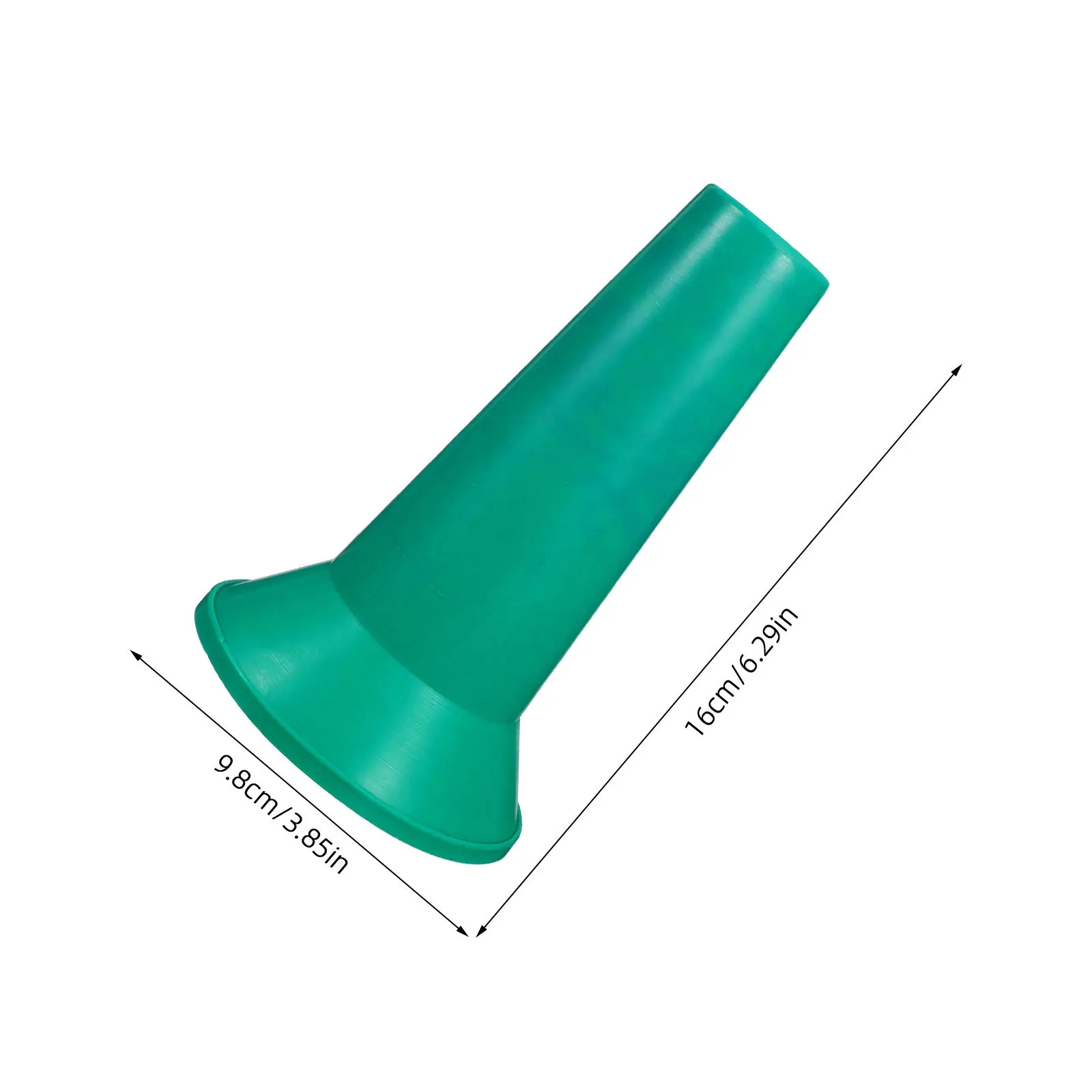 5 pçs 17cm plástico vermelho mini futebol treinamento agilidade campo marcador cones multi-funcional roadblock cones de futebol