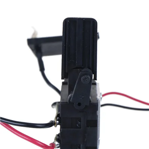 أسود 16A تيار مستمر 7.2-24 فولت مثقاب كهربائي ضد الغبار التحكم في السرعة زر الضغط الزناد التبديل #6