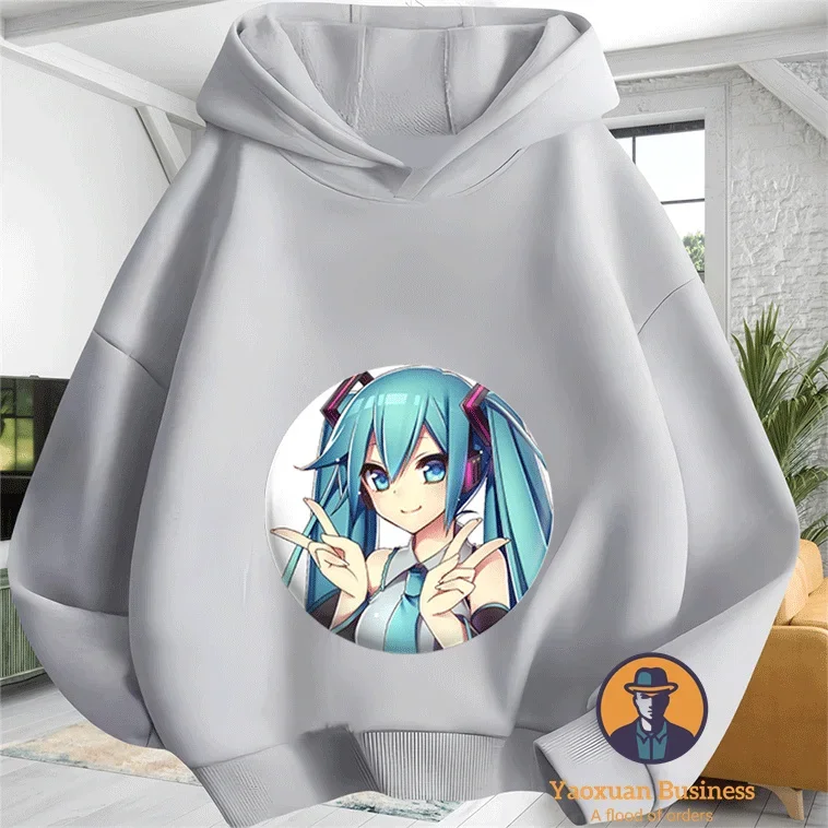 Najnowsza bluza z kapturem Disney Elsa dla małych dzieci, chłopców i dziewczynek, uroczy nadruk z kreskówki, wiatroodporna, ciepła, jesienno-zimowa, nowa.