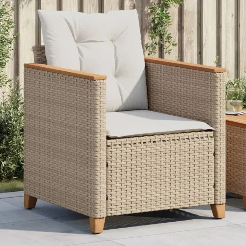 

Outdoor Rattan Sofa Combination Rattan Sofa Balcony Waterproof Rattan Table Chairs Courtyard Open-air Hotel Leisure Furniture