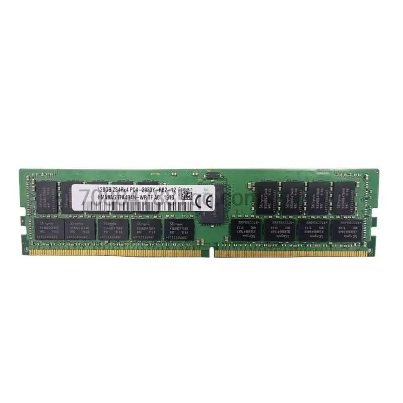 original 100% authentique   128G 2S4RX4 PC4-2933Y ECC REG RDIMM