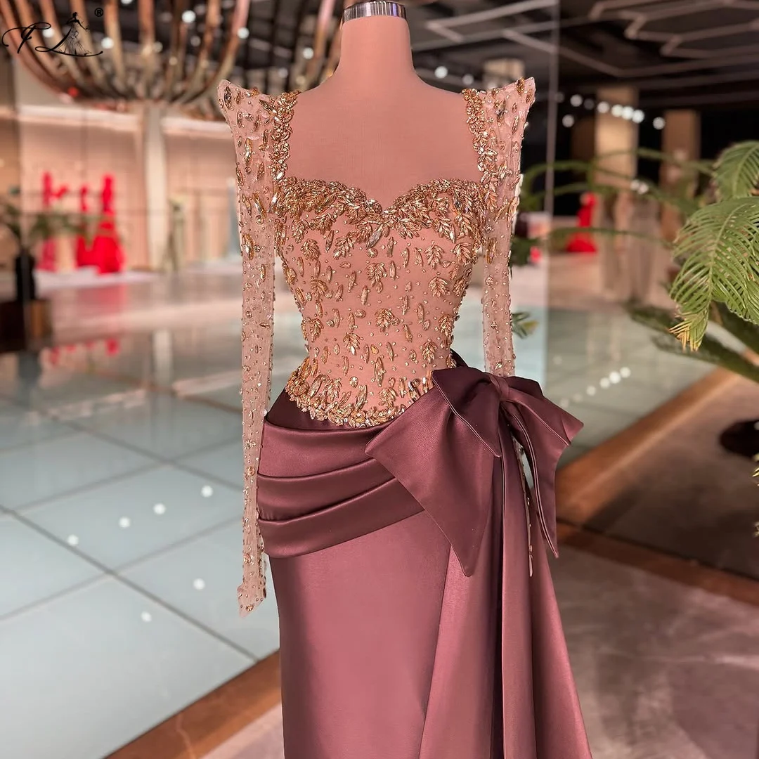 slim fit dress slacks Burgundy Prom Dresses with Gold Lace Appliqued Long Chiffon Formal Party Dresses APD3180