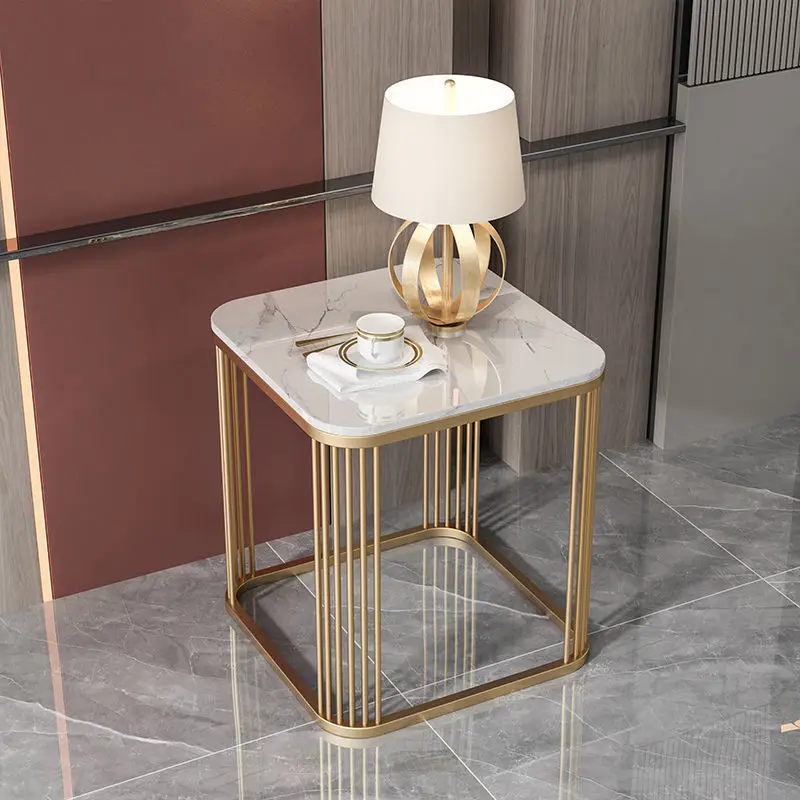 

#Hot Selling Metal Frame Paint Customize Color Coffee Table square Cafe Table for Living Room