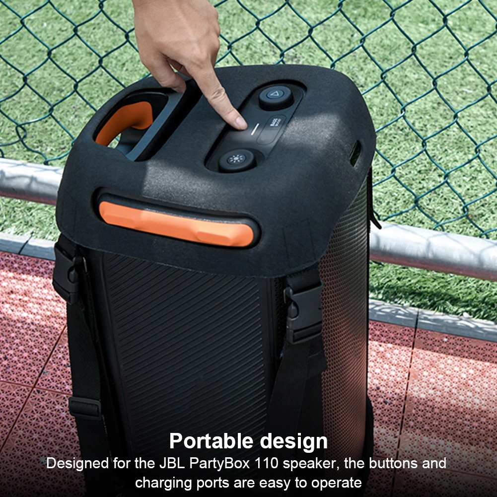 กระเป๋าใส่ลำโพงพร้อมสายสะพายคู่แบบ EVA สำหรับลำโพง JBL Partybox 110