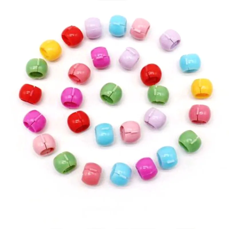 

Portable Candy Color Mini Hairpin Girl Cute Sweet Hairpin Round Buckle Bean Clip Grab Braided Hairpin Hair Accessories Girl Gift