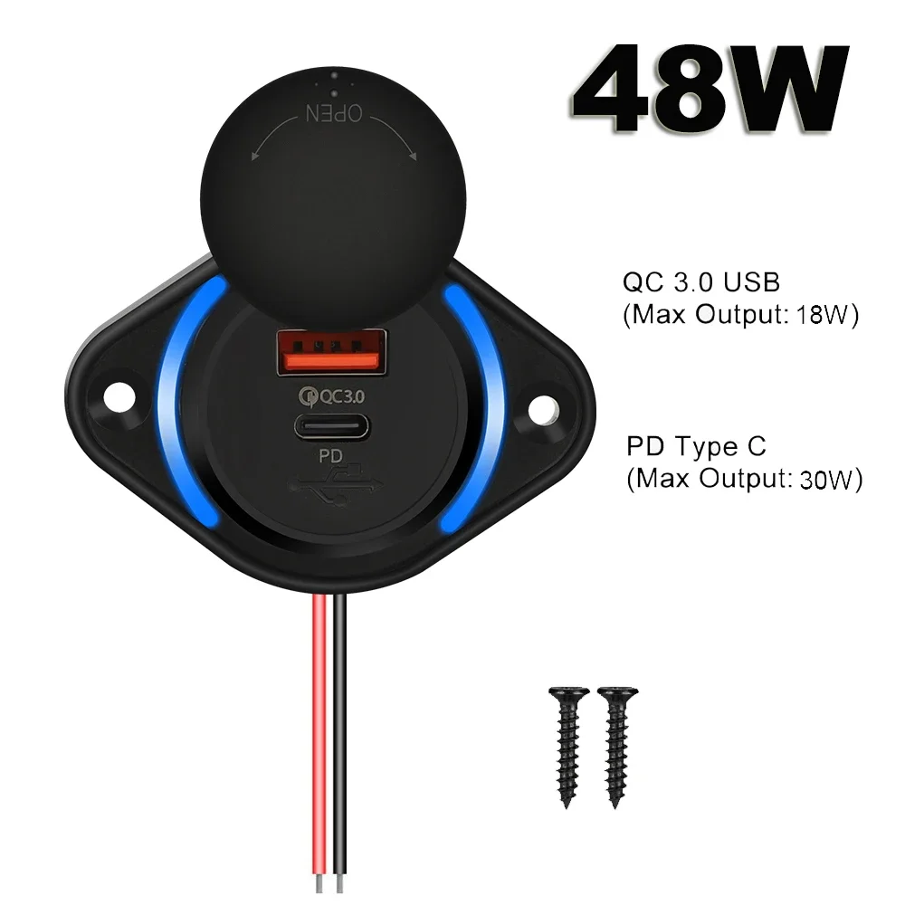 12V-24V 48W Car Cha…