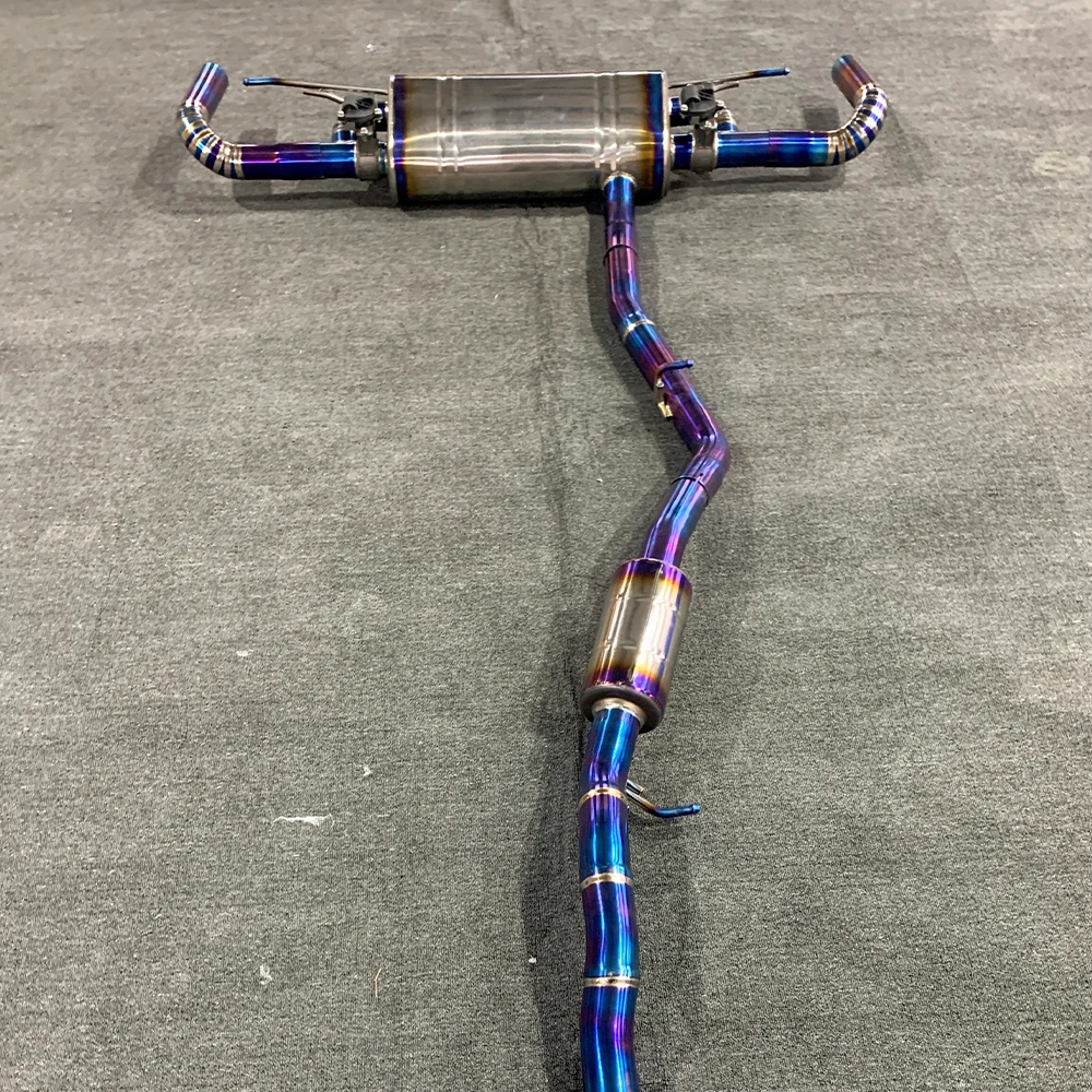 High Performance Auto Engine Parts Cat-back Titanium Exhaust System for  Q5L 2.0T 2017 with Electric Valve