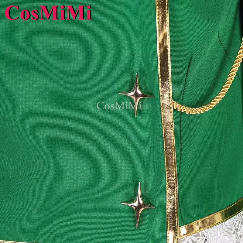 CosMiMi Araga Kiwi Cosplay Anime Gushing Over Magical Girls Costume Lovely Sweet Green Uniform Carnival Party Role Play Clothing