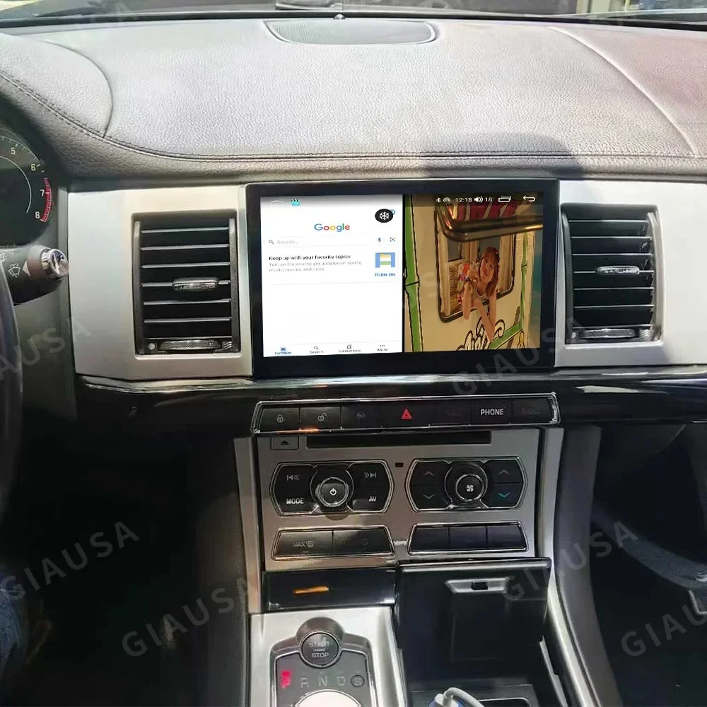 

For Jaguar XF 2008 2009-2015 Wireless CarPlay Android Auto Touch Screen GPS Navigation Stereo Multimedia Video Player Head Unit