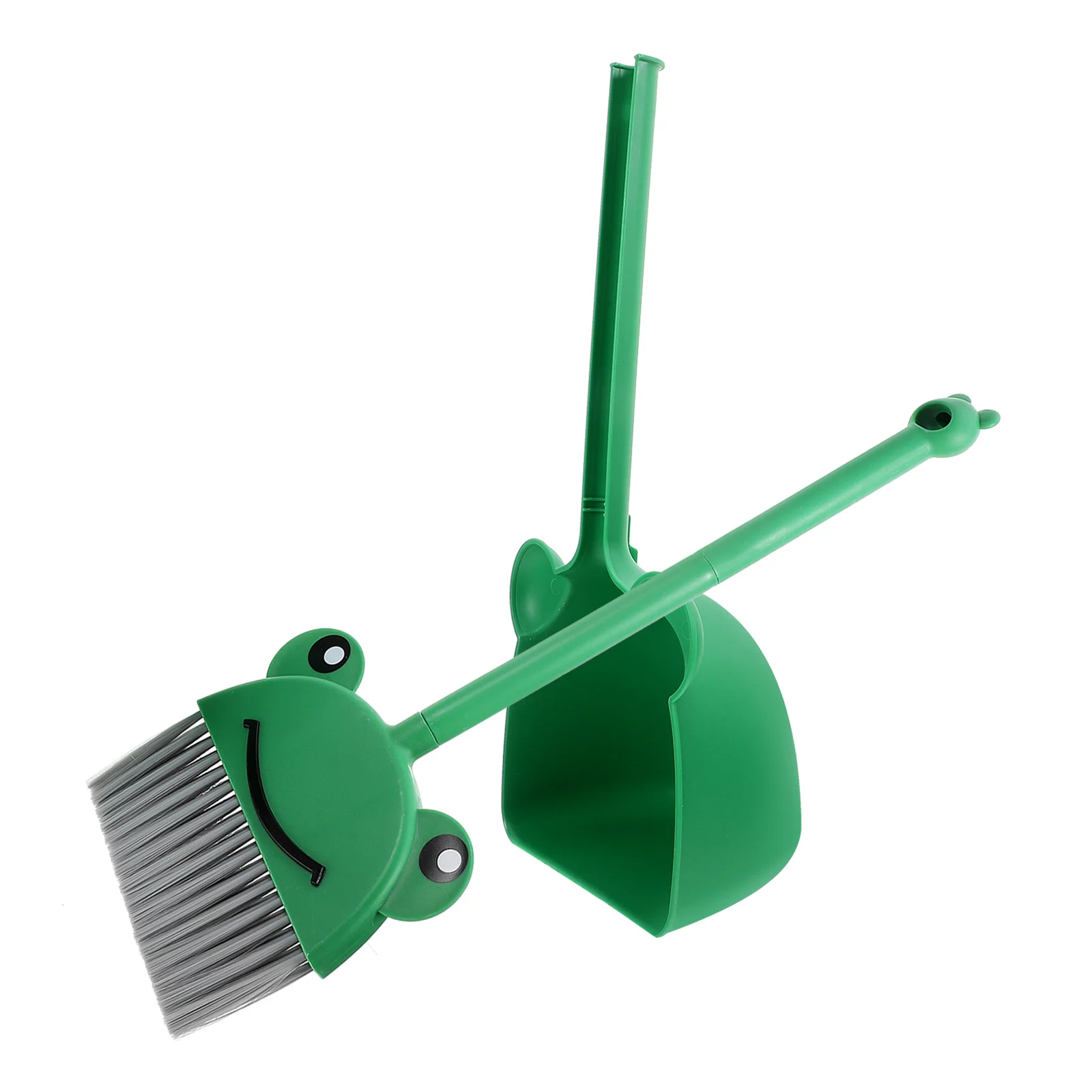 1 set 1 Set Broom Dustpan For Kids Small Cleaning Tool Set Soft Bristle Household Play Pretend Housekeeping Children'S Kit