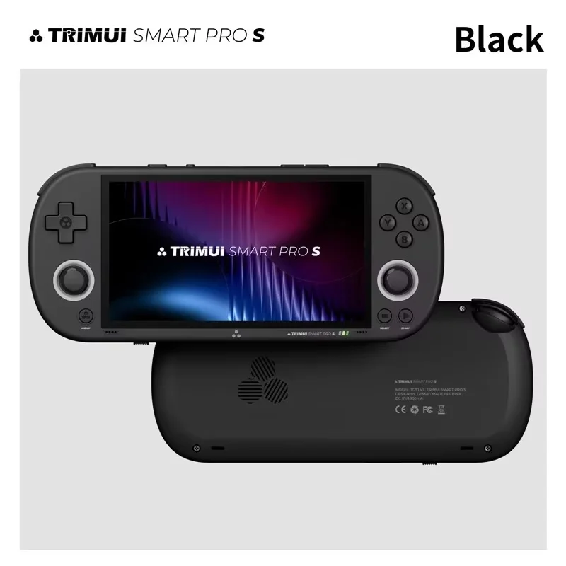 

Портативная игровая консоль Trimui Smart Pro S с 4,96-дюймовым IPS LCD-экраном 1280x720, беспроводная, совместимая с GBA и NDS, HD-качество
