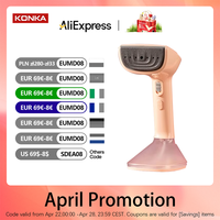 KONKA Handheld Electric Iron - 1200W Powerful Steam, Compact & Lightweight, Anti-Drip System, Quick Heat-Up, for ClothesKZ-G518B