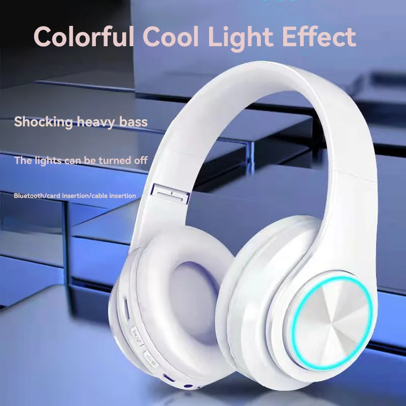 

B39 wireless headset is lightweight and foldable, suitable for outdoor running and fitness