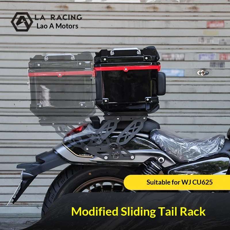 【Premium】For VOGE CU625 Chinchilla Greystone CFMOTO retro model, modified with a mobile rear rac