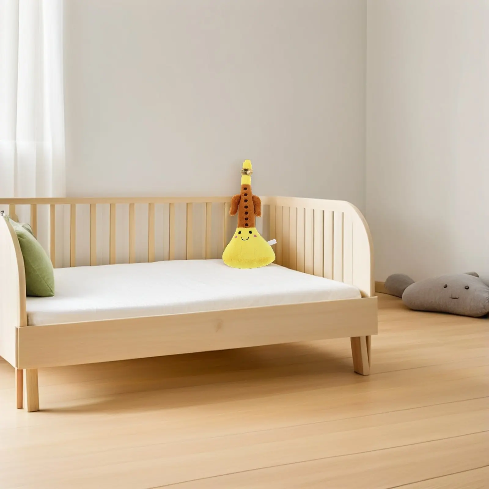 

Мягкая музыкальная игрушка-украшение в виде суны, 13,4 дюйма, креативный декор в виде музыкального инструмента для спальни, музыкальной комнаты, праздничный подарок