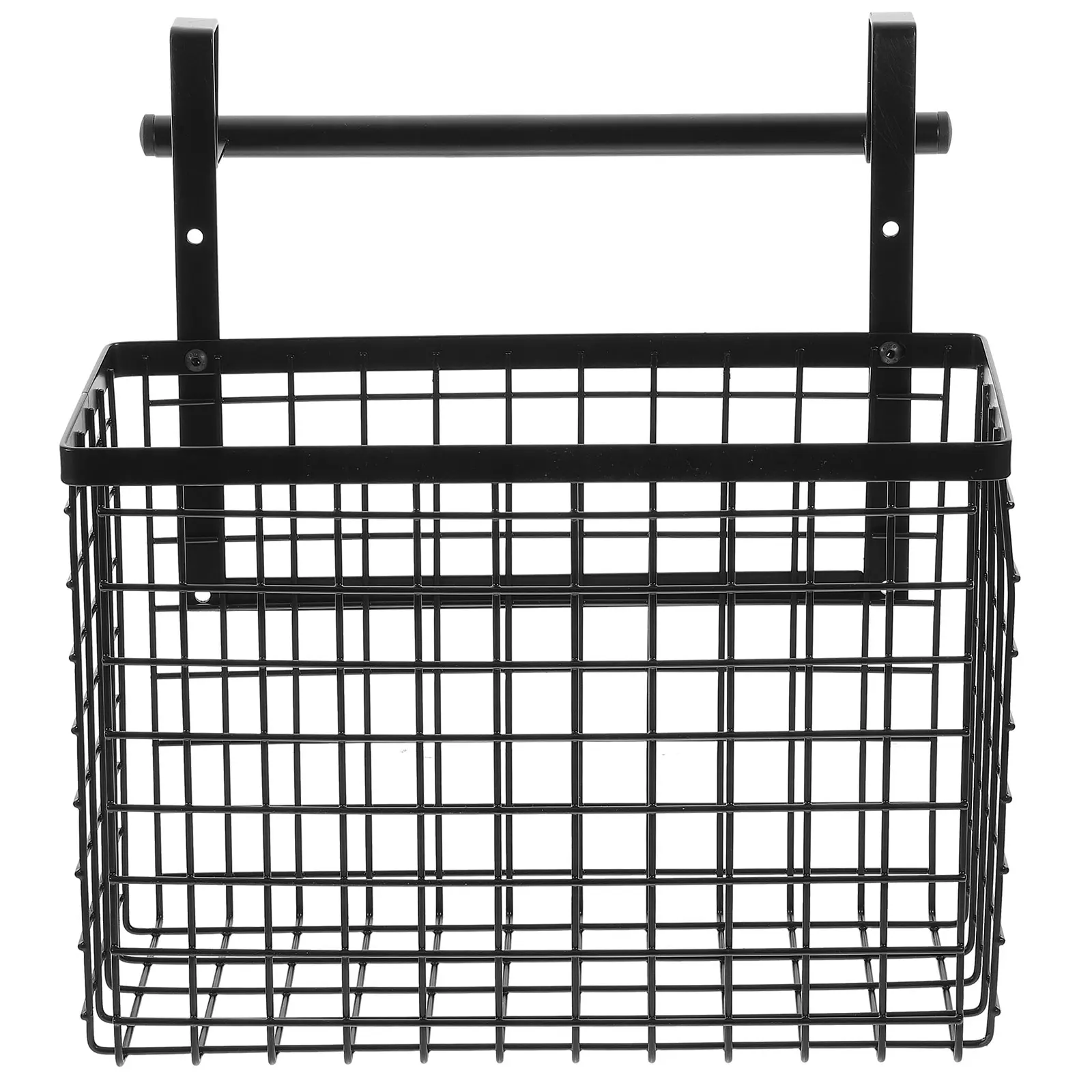 

Multi-Function Hanging Storage Basketcarbon Steel Rustproof Kitchen Cabinet Door Organizer For Vegetable Seasoning Rack