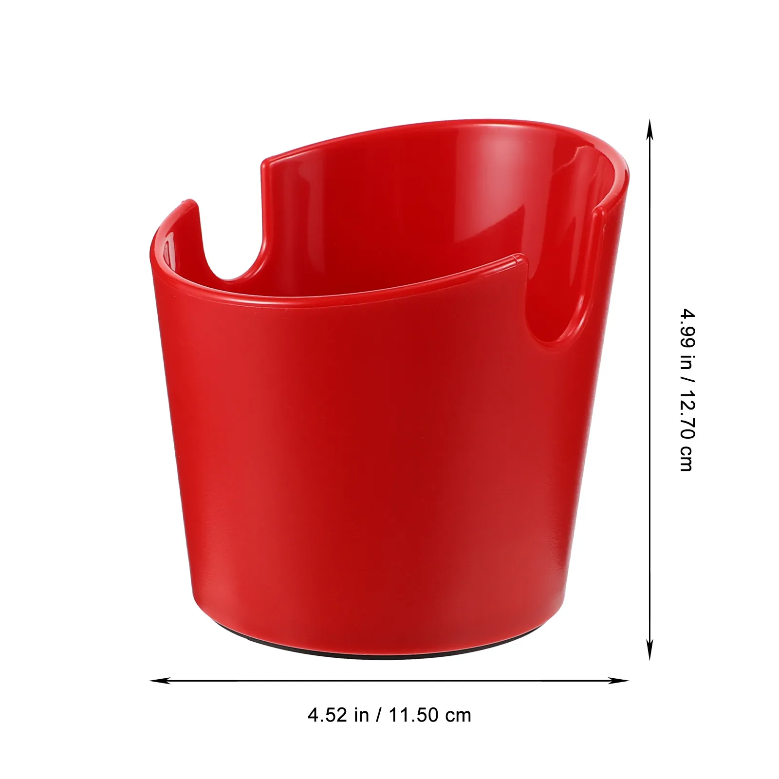 1Pcs Coffee Knock Box High Class Removable Knock Bar Espresso Grounds Bin Anti-Splash Stable Coffee Making Accessory Red