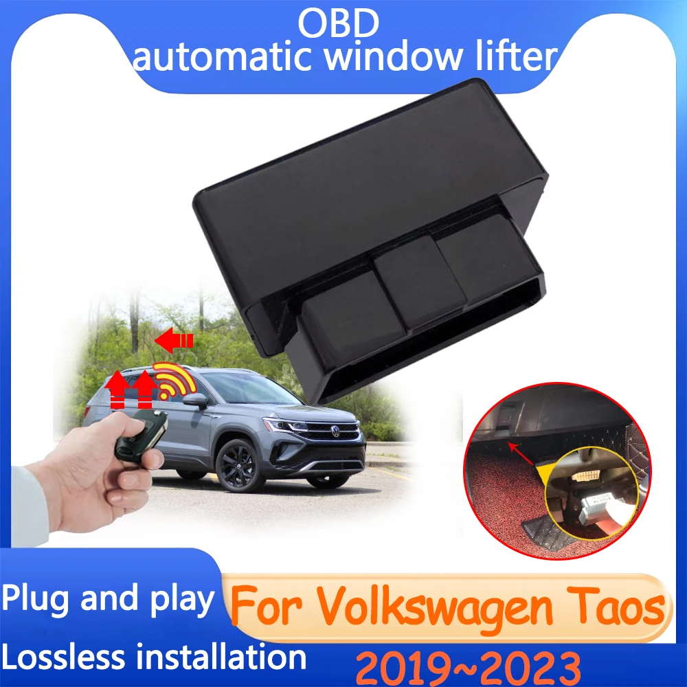 

For Volkswagen VW Taos 2019~2023 2021 2022 Tuning Auto OBD Window Lifting Automatic Closed Sunroof Modification Car Accessories