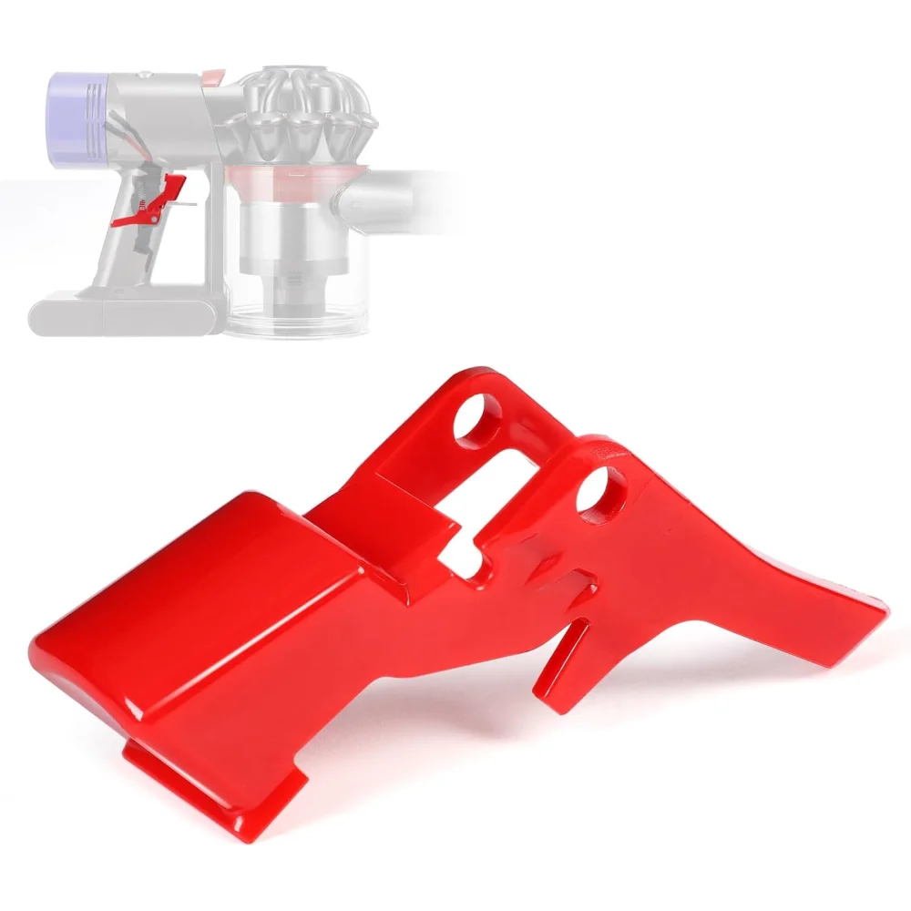 Trigger Switch Button Compatible with Dyson V7 V8 SV10 SV11 Vacuum Cleaners, Powerful Red Power Switch Button Repair Accessory