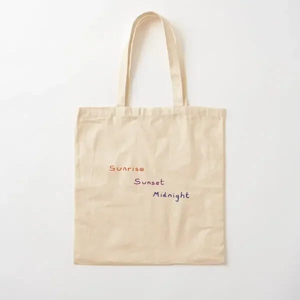 

The Before Trilogy Cotton Canvas Bag Shoulder Bag Handbag Unisex Women Ladies Shopper Printed Grocery Travel Fabric Fashion