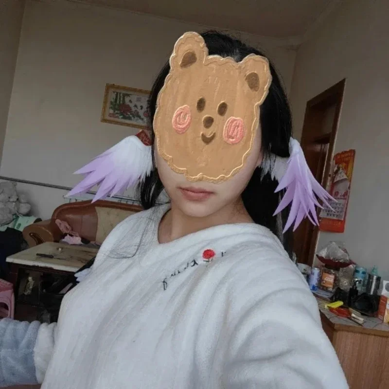 لعبة هونكاي ستار ريل أحدث الأحد كوسبلاي روبن كوسبلاي وينج غطاء الرأس السيد الأحد الدعامة ملابس لعب الأدوار في كرنفال الهالوين