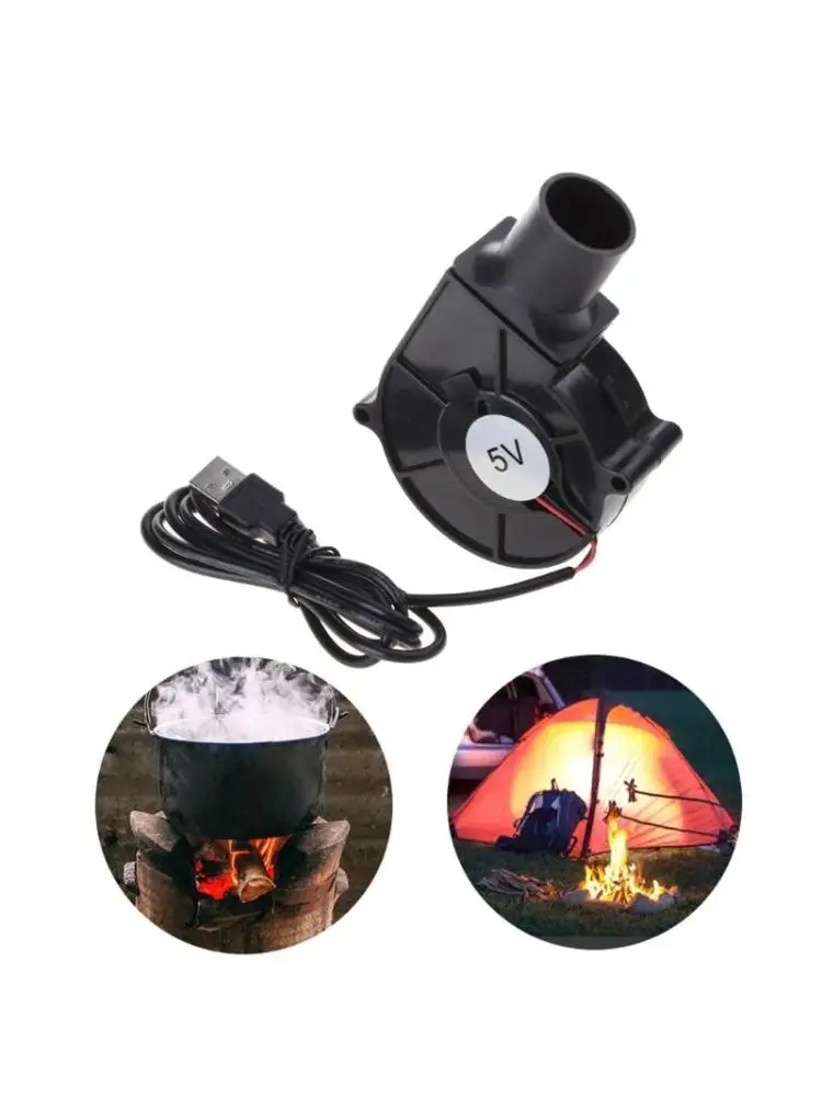 

Турбовентилятор со скоростью 3700 об/мин для приготовления пищи на открытом воздухе — питание от USB, 5 В, одна скорость