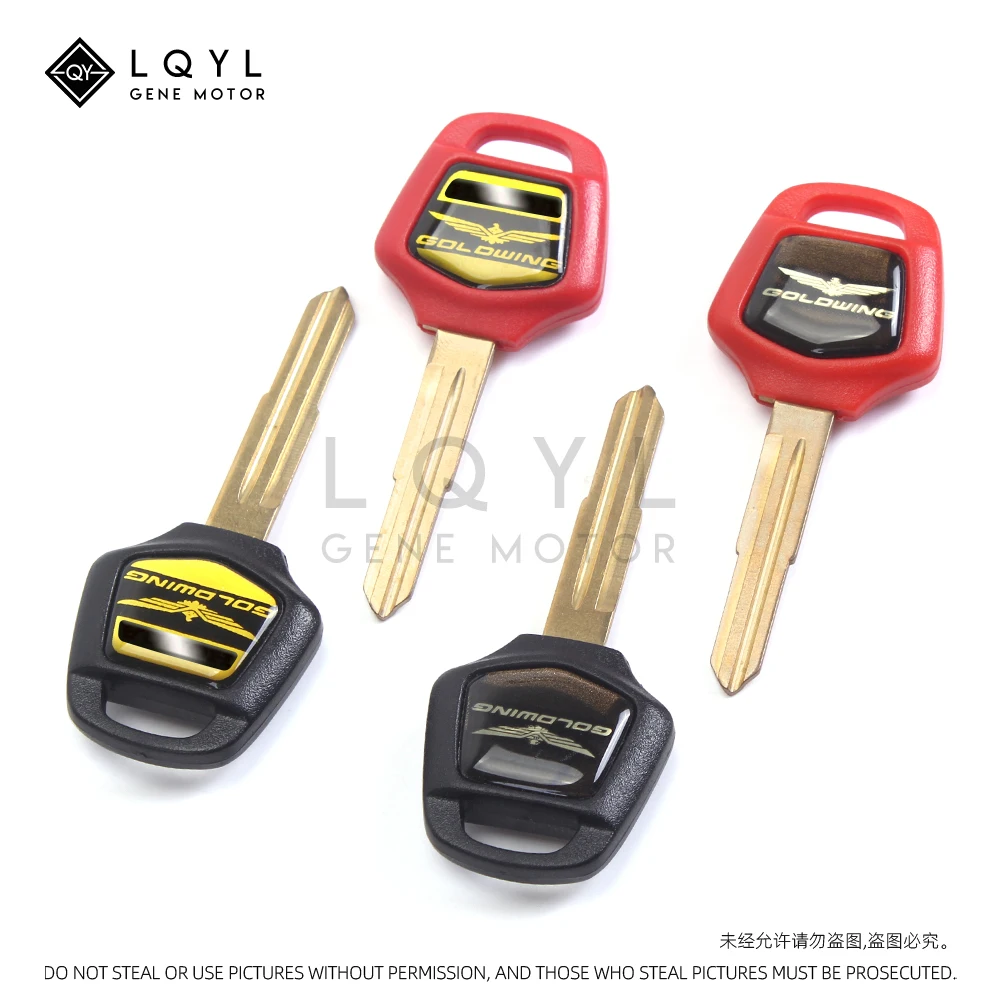 LQYL New Blank Key Motorcycle Replace Uncut Keys For HONDA GOLDWING GL1200 GL1000 GL1500 GL 1500 1000 1200 2001-2011 GL1800 1800