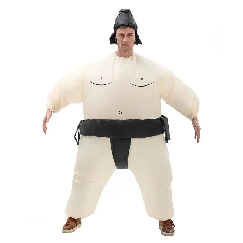 

Adult Sumo Inflatable Costume Kids Garment Carnival Cosplay Party Costume Men and Women Halloween Christmas Suit F