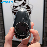 TPU Car Key Cover Smart Remote Control Fobs Shell Case Protector Auto Accessories For Leapmotor Leap C11 T03 S01 2021 2022 2023