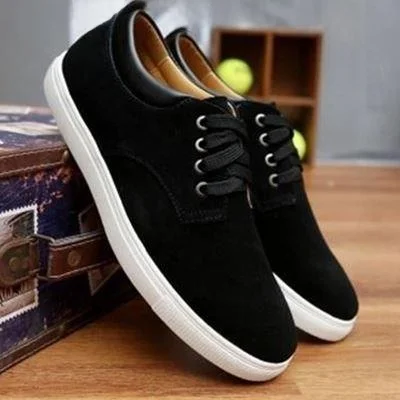 

Мужские повседневные кроссовки большого размера, кожаные, с подкладкой, дышащие, удобные, модные, на плоском каблуке, резиновая подошва oes