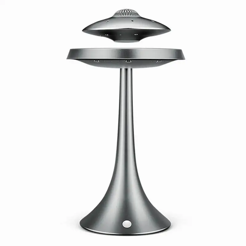 Luidspreker Met Nachtlamp Super Cool Ontwerp Zwevende Luidspreker Magnetische Zwevende Ufo Luidspreker Met Rgb Kleur Tafellampen