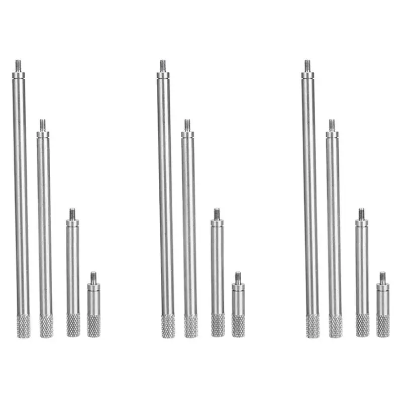 

Most-12Pcs Dial Digital Indicator HSS Dia 5Mm Indicator Dial Rod Extension Stem Rod 25/50/75/100Mm Length M2.5