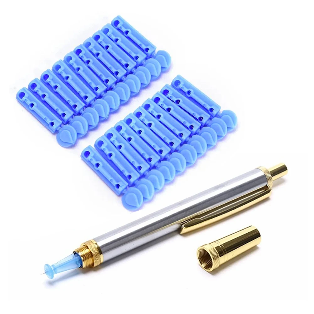 

51pcs/Set Stainless Steel Lancet Point Pen Bloodletting Acupuncture Massage Therapy Handle Massage Tools