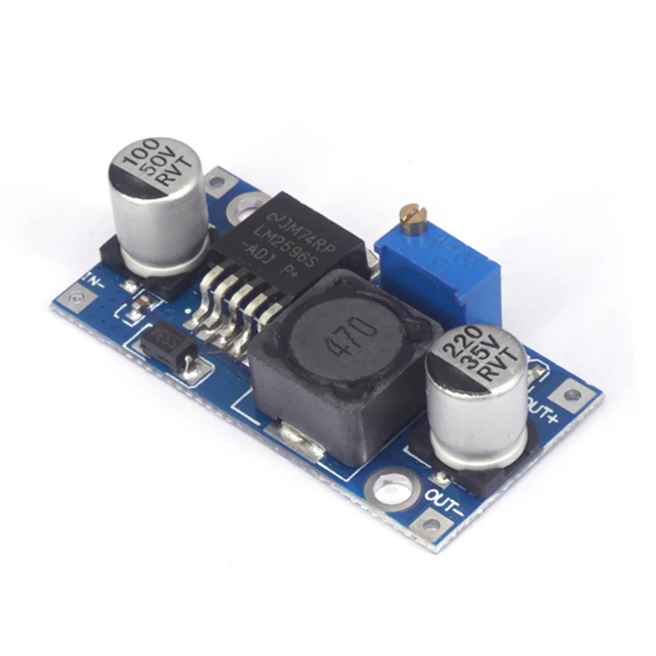 New LM2596S DC-DC step-down power module 5V 3A adjustable step-down module LM2576