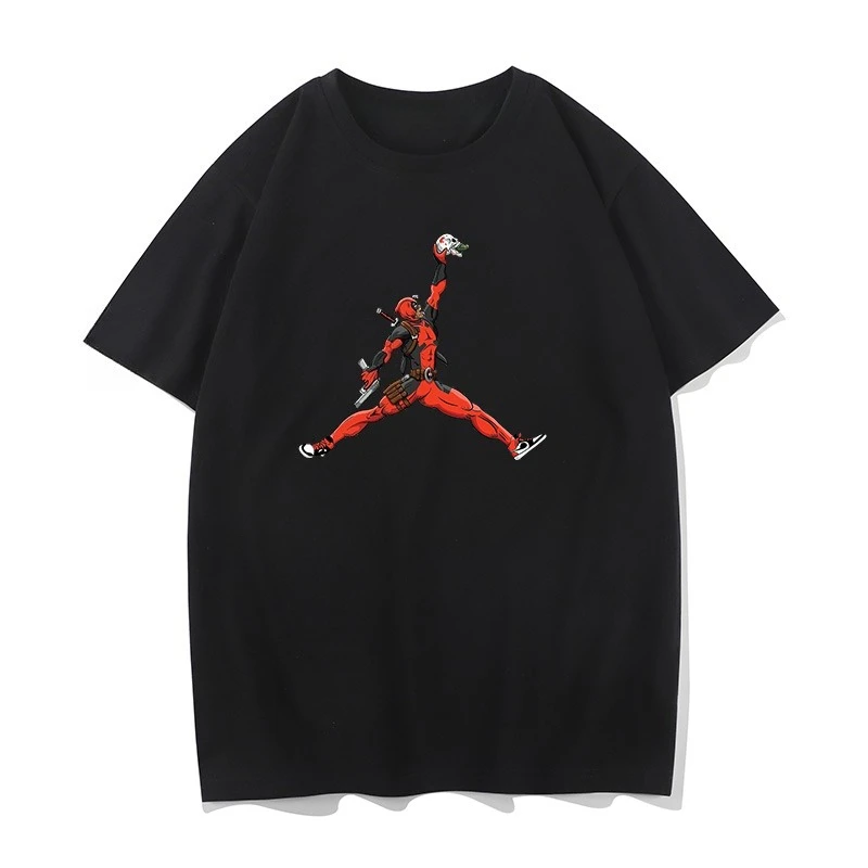 

Men's and Women's Summer New Fun and Funny Printed T-shirt Bottoming Shirt Loose T-shirt Trendy Short-sleeved T-shirt