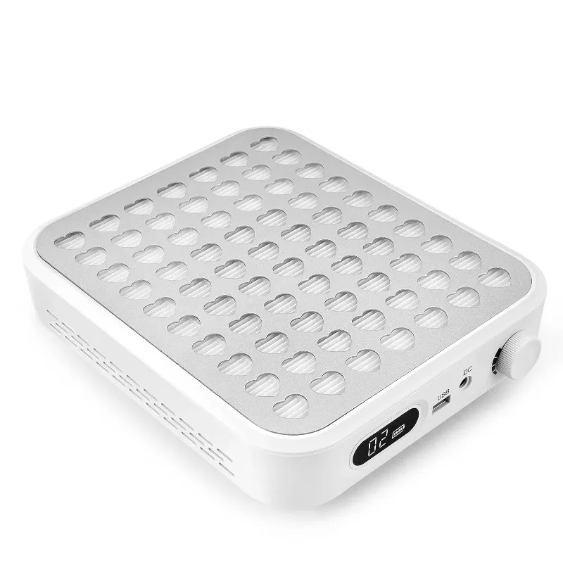 

Nail Grinding Vacuum Rechargeable Cordless Nail Vacuum - Powerful Quiet Dust Collector with Ventilation Fan