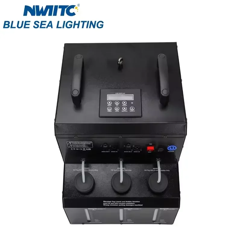 ديسكو الزفاف اثنين من الناتج RGB LED آلة ضباب الفقاعات #2