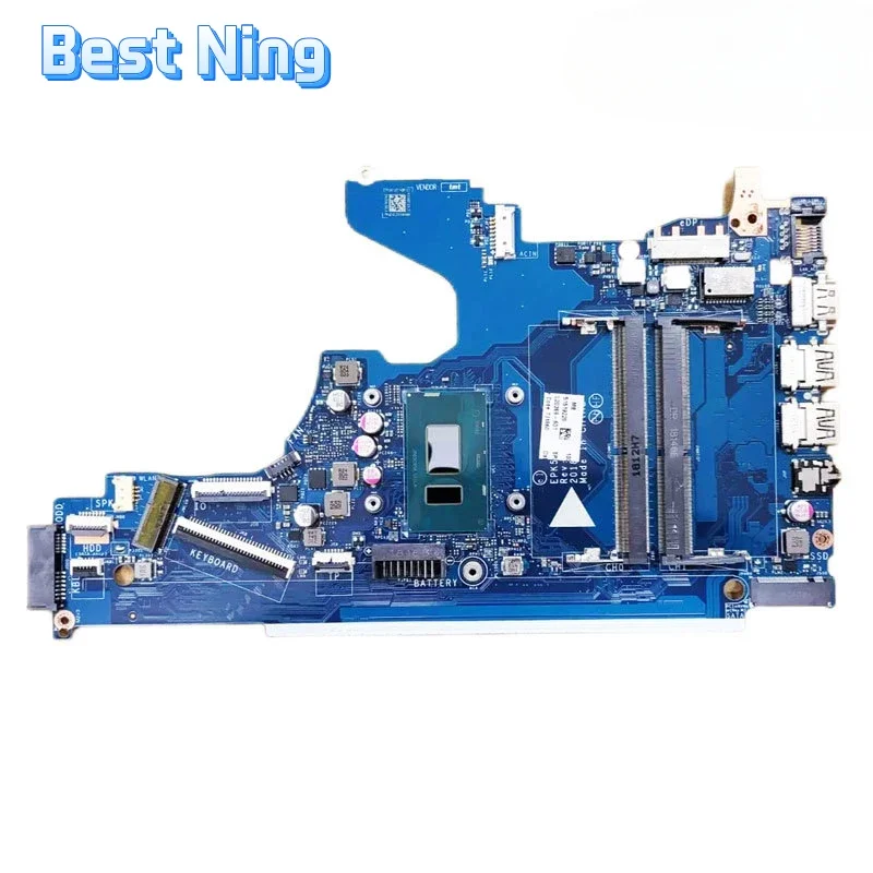 

For HP 15-DA 250 G7 Laptop Motherboard EPK50 LA-G07EP Mainboard I3-7100U I5-7200 I7-7500U CPU UMA