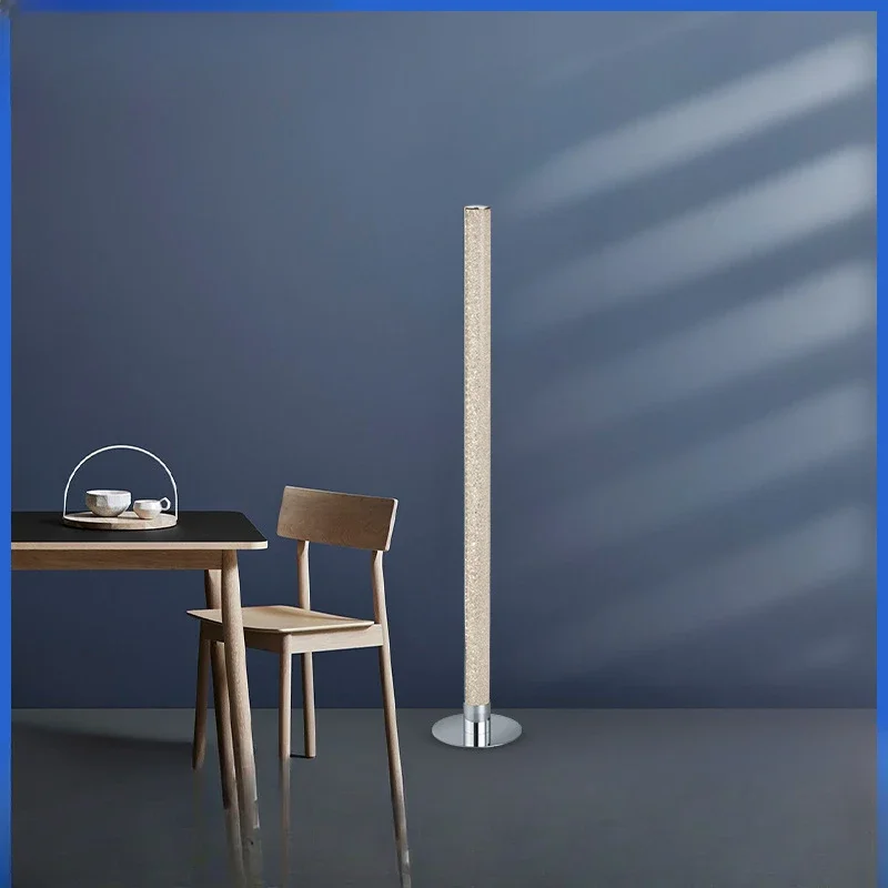 

Italian minimalist living room floor lamp Personalized line living room sofa vertical floor standing desk lamp