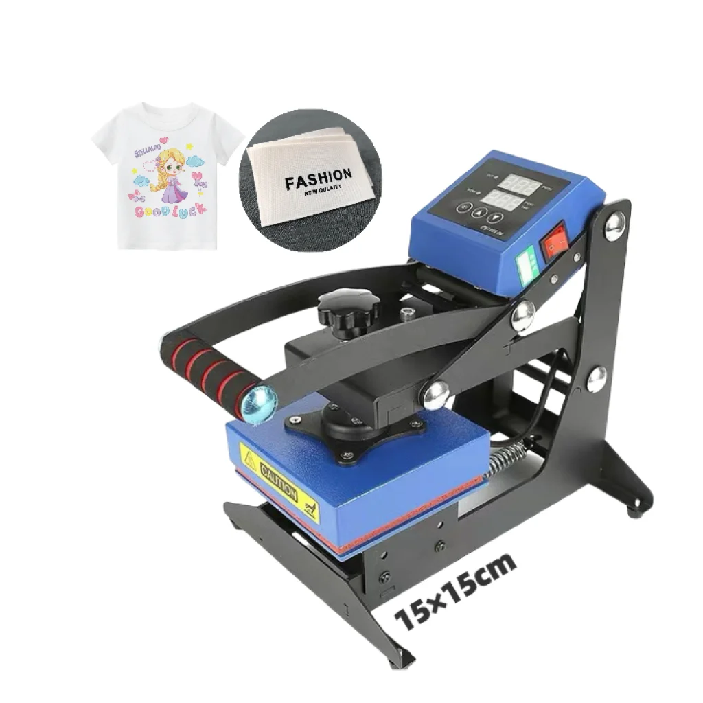 

15*15cm Small Hot Stamping Machine DIY Clothing Press Machine Print Logo Hot Stamping Mark Machine
