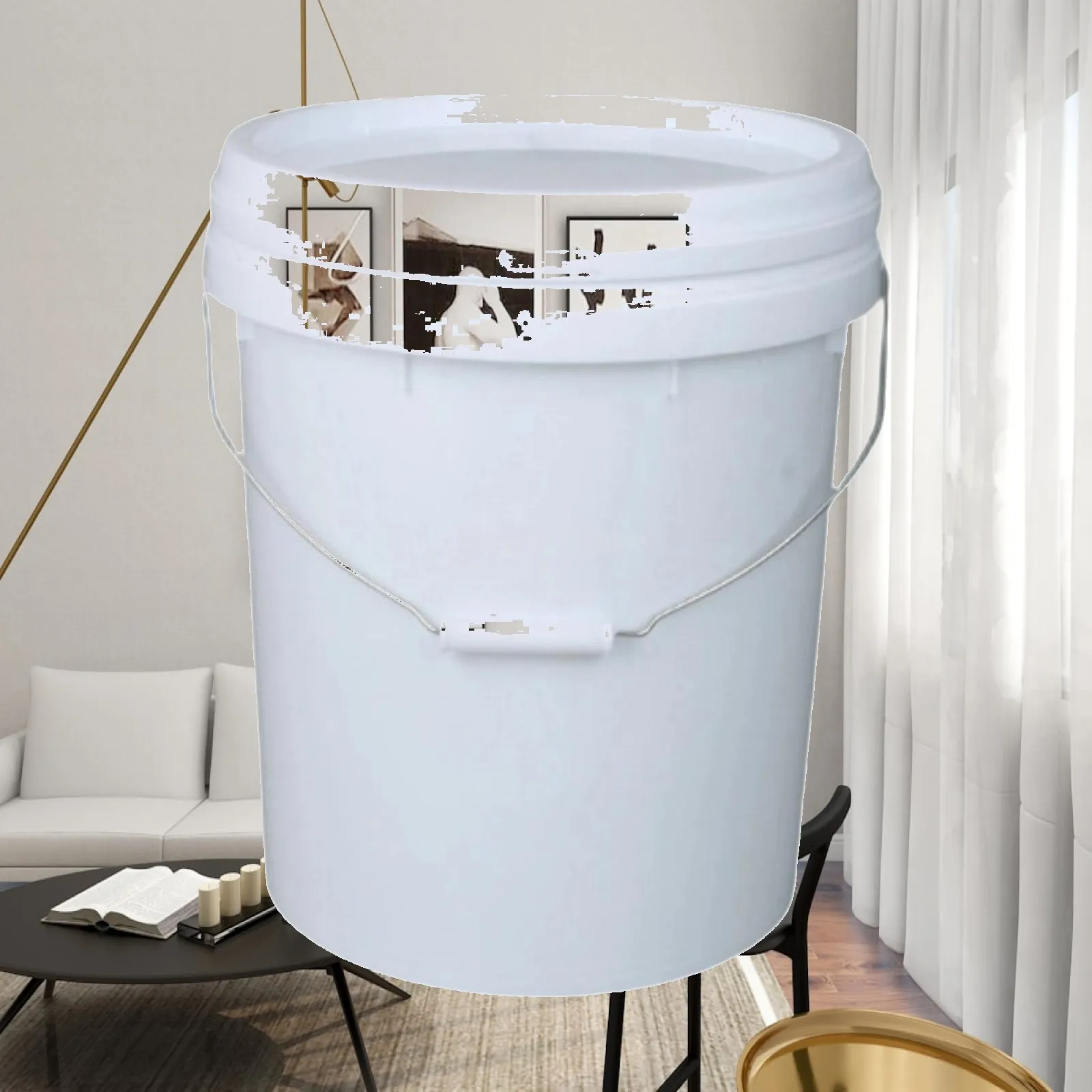 Paint Bucket Lightweight Handheld Sturdy Paint Can Painting Container Painting Pail for Adhesives Coatings Varnish Household DIY