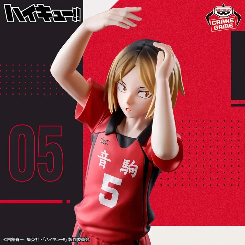 Bandai in Stock Original BANPRESTO HAIKYU!! Anime -Kenma Kozume&Tetsuro Kuroo- Action Figures Toys Collectible Model Gifts Kids