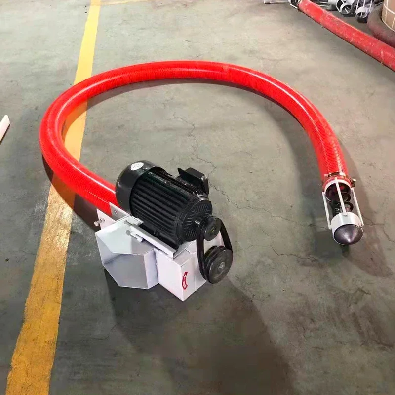 Hot Sale Electric Corn Grain Rice Truck Loading Suction Machine Flexible Spiral Screw Conveyor for Agriculture