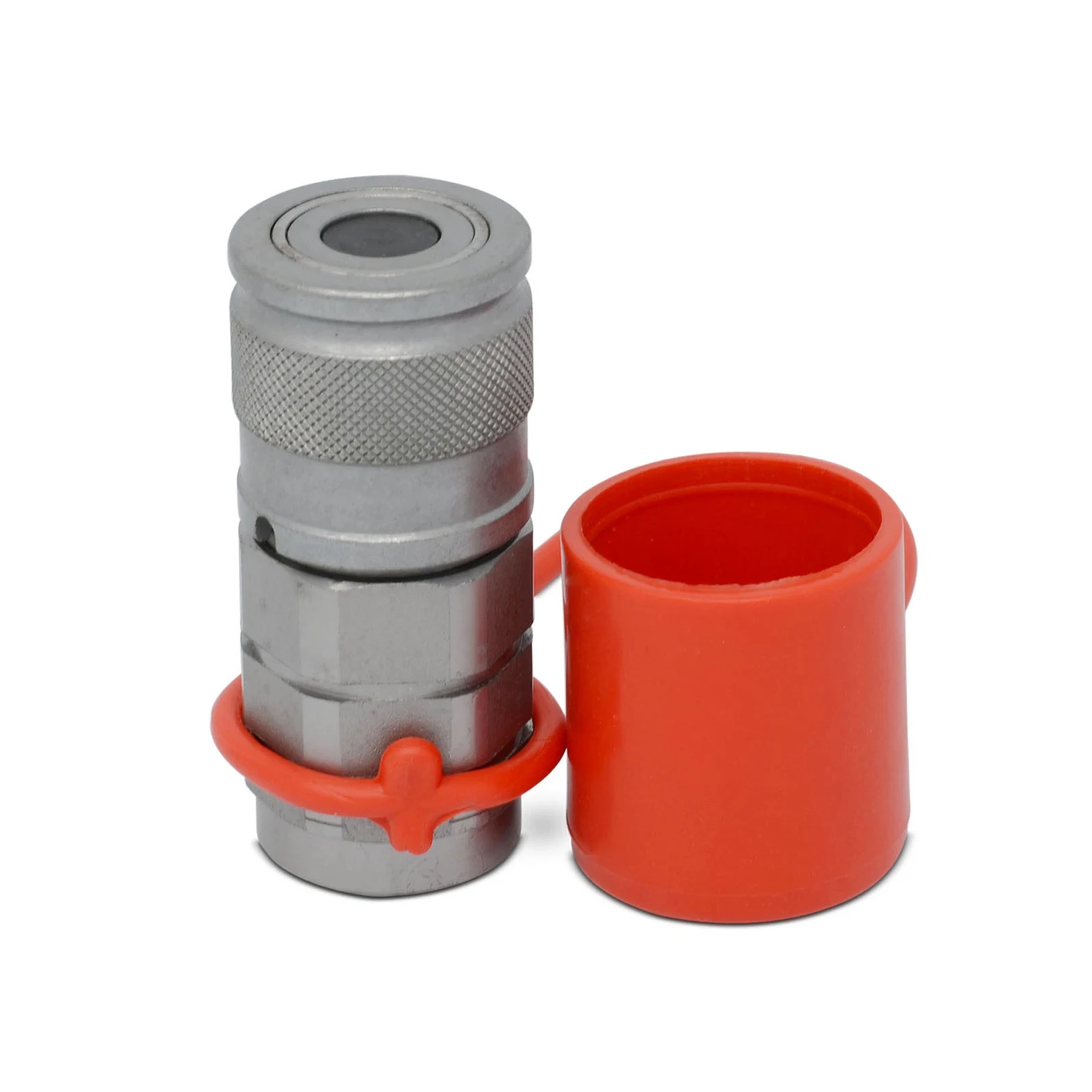 

3/8″ Flat Face Hydraulic Quick Connect Female Coupler, 1/2″ NPT Thread