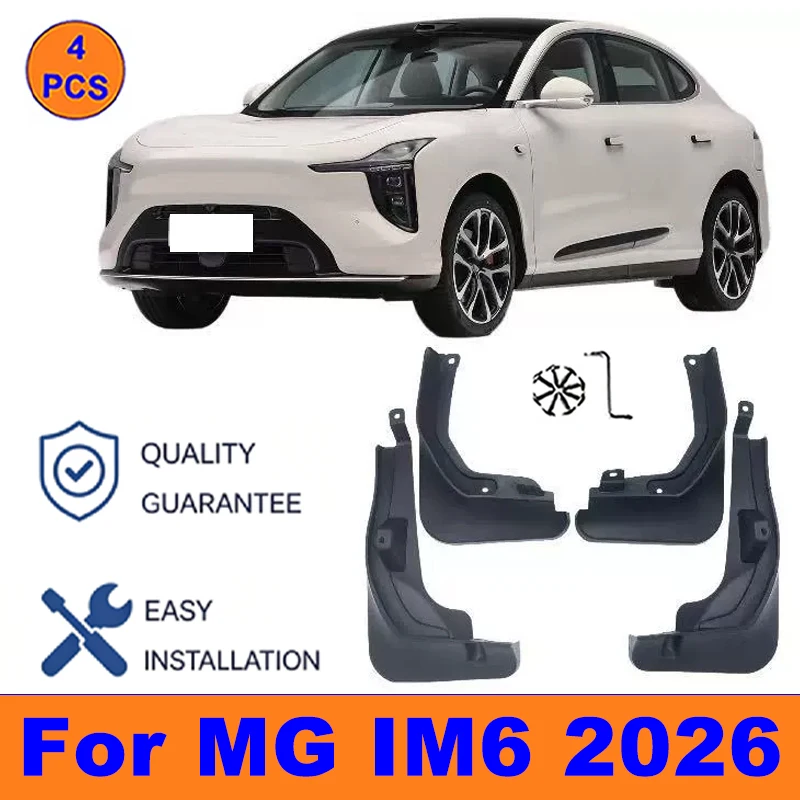 

4Pcs Mud Flaps For MG IM6 2026 - Splash Guards Front&Rear Wheel Fender Mudguards Car Exterior Protection Accessories