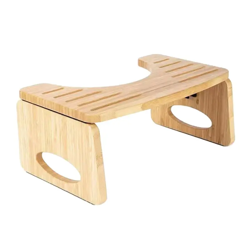 

SDFC-Toilet Stool, Foldable Toilet Stool Squat Adult For Bathroom, Poop Stool For Adult,Squatting Bathroom Stool Easy To Use