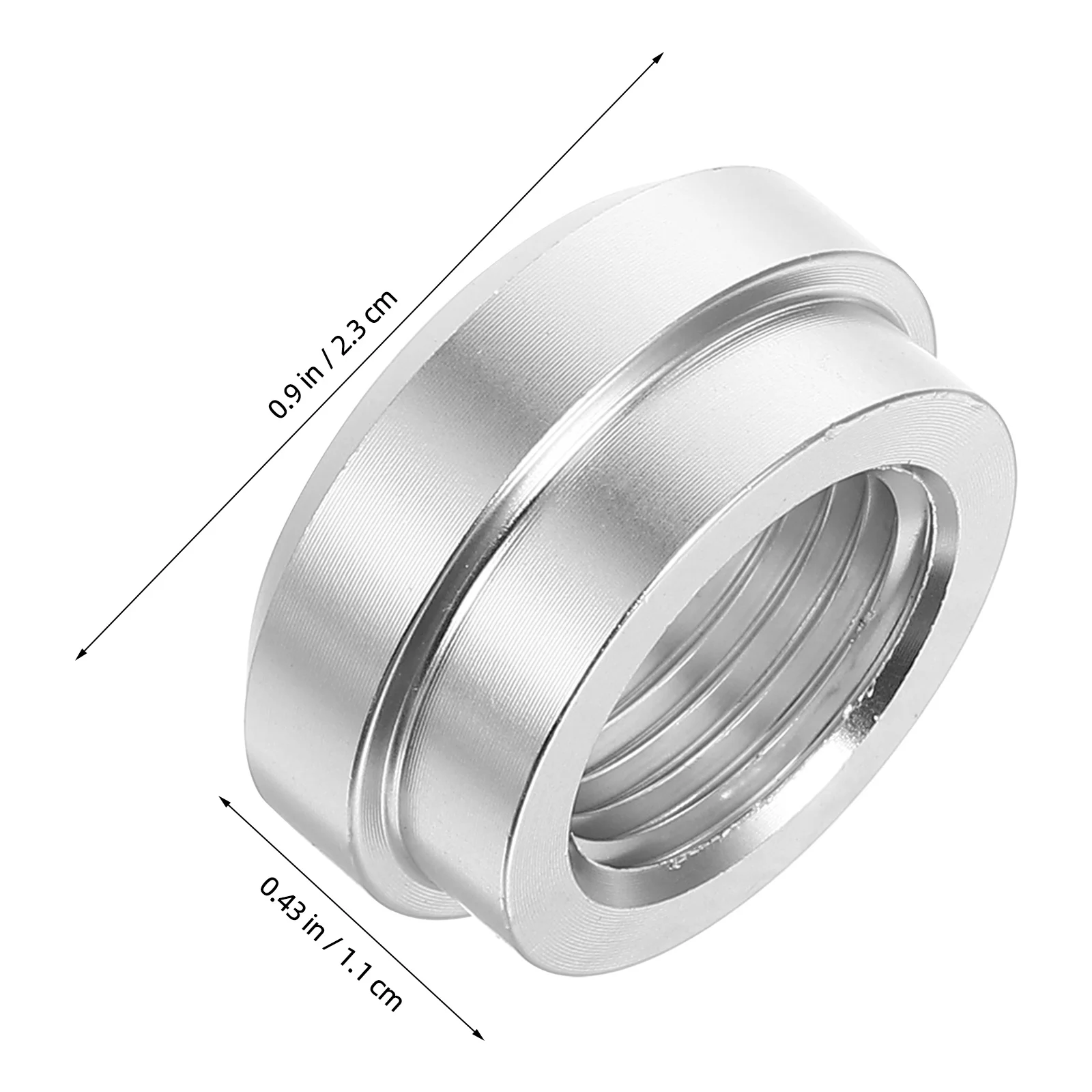 الألومنيوم 3/8 "Npt لحام كدر محول أنثى الخيوط وصلة أنابيب لخزان الوقود مقالي الزيت رؤساء اسطوانة السباكة الصناعية #5