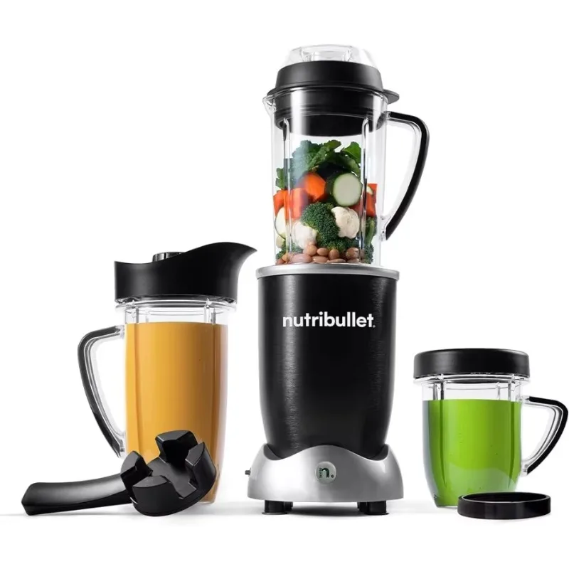 nutribullet RX Personal Blender for Shakes, Smoothies, Food Prep, and Frozen Blending, 45 Ounces, 1700 Watts, Black (N17-1001)