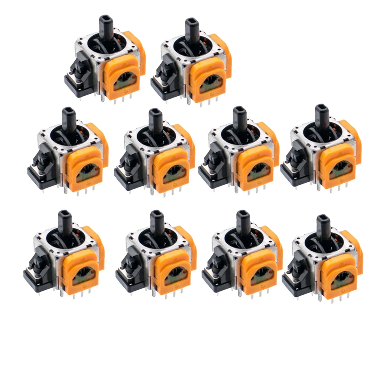 

10PCS for Switch Pro Hall Electromagnetic Joystick Potentiometer High Precision Adjustable Electromagnetic IC Joystick